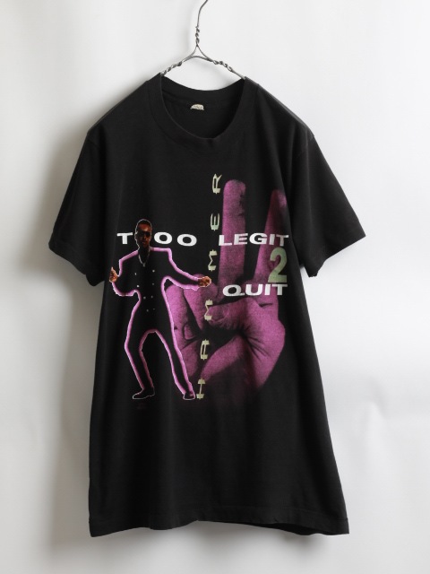 90's MC Hammer "Too Legit To Quit" T-Shirt (XL)