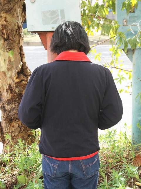 50's WHITE MOUNTAIN Reversible JKT (about XS)