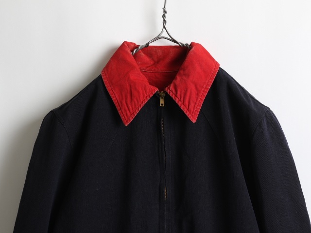 50's WHITE MOUNTAIN Reversible JKT (about XS)