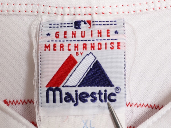 USA製 レッドソックス ベースボール シャツ メンズ XL / MLB オフィシャル マジェスティック 大リーグ ユニフォーム 大きいサイズ ジャージ USA製 レッドソックス ベースボール シャツ メンズ XL / MLB