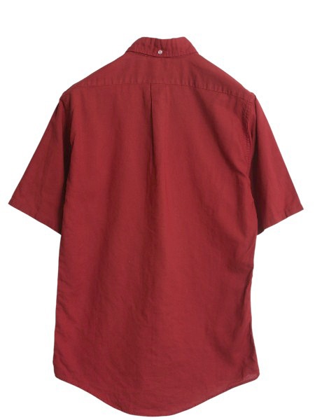 60s SEARS Vintage COTTONボタンダウン半袖シャツ 赤タグ cozyvintage_210426s12-k-sssh