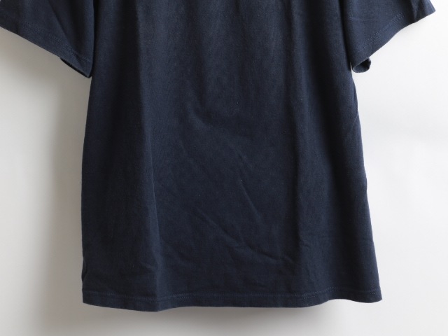 90's Champion Solid Cotton V/N T-Shirt (L)