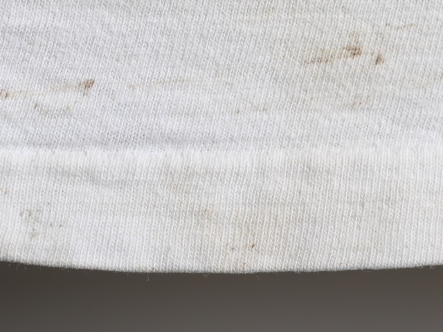 60's Champion Football T-Shirt Stain Number Print (M)