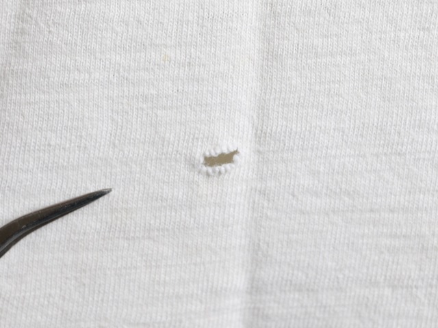 60's Champion Football T-Shirt Stain Number Print (M)