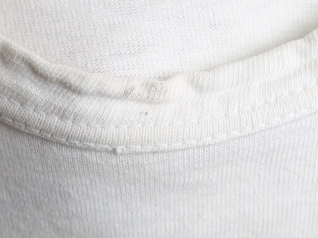 60's Champion Football T-Shirt Stain Number Print (M)