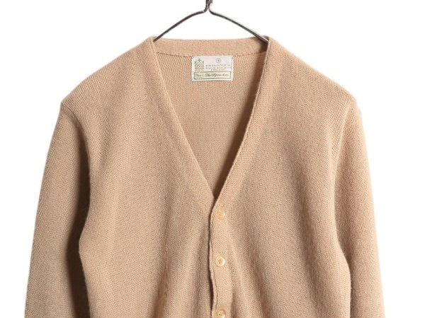 70s Sears Kings Road アクリル ニット カーディガン メンズ