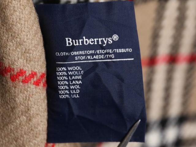 90's Burberrys �С��Х꡼ ���ƥ󥫥顼������ (50R)