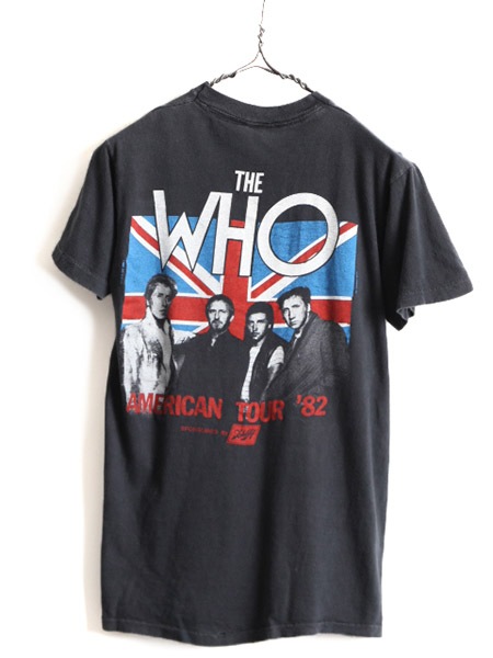 80s USA製 ビンテージ ☆ The Who AMERICAN TOUR 82 両面