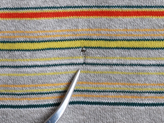 70's Shelfield Multi Border S/S T-Shirt (M)