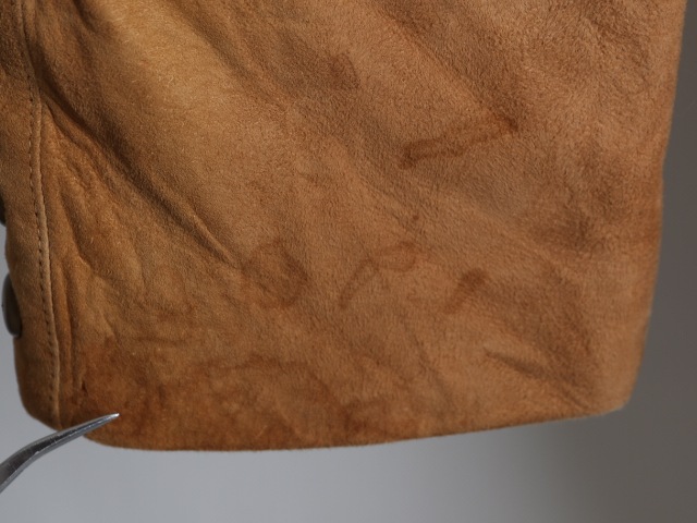 40's CALIFORNIAN Deer Skin Leather Jacket (about 38)