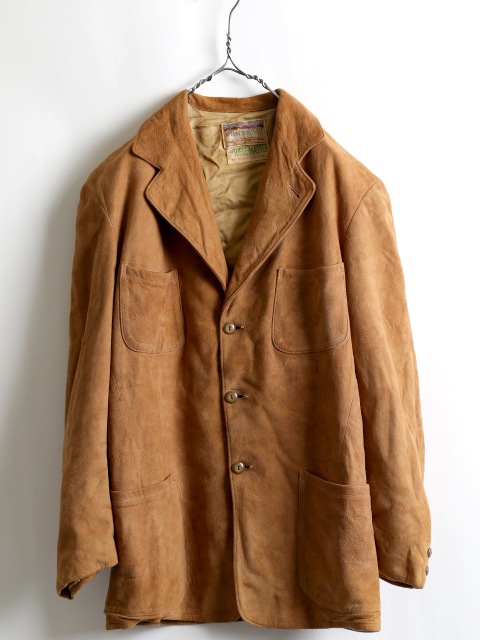 40's CALIFORNIAN Deer Skin Leather Jacket (about 38)