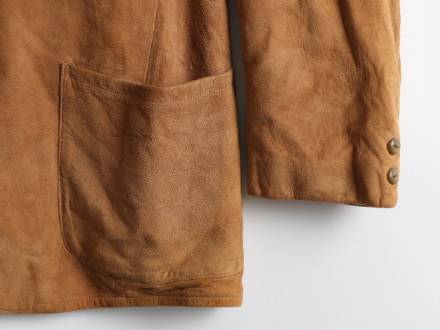 40's CALIFORNIAN Deer Skin Leather Jacket (about 38)