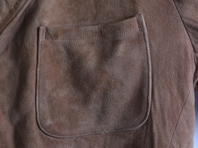 40's CALIFORNIAN Deer Skin Leather Jacket (about 38)