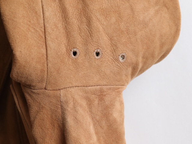 40's CALIFORNIAN Deer Skin Leather Jacket (about 38)