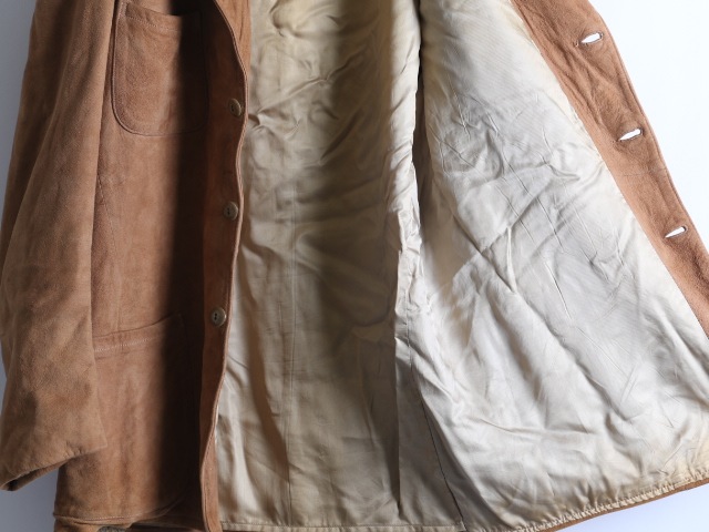 40's CALIFORNIAN Deer Skin Leather Jacket (about 38)