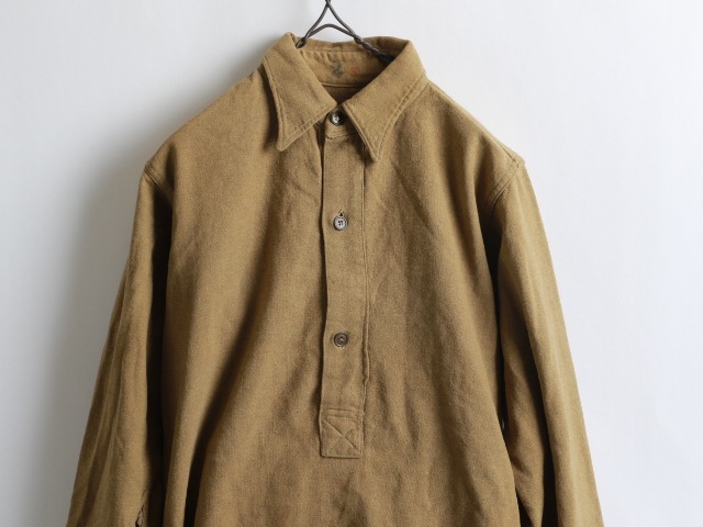 40's Unknown Military P/O Wool Shirt (about S)