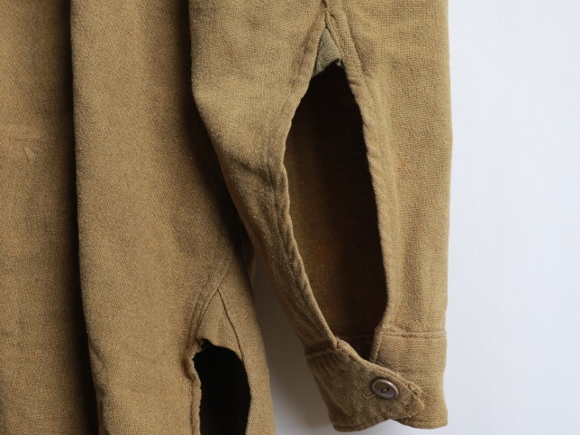 40's Unknown Military P/O Wool Shirt (about S)