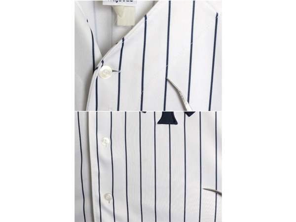 ヤンキース ベースボール シャツ メンズ XL 程 MLB オフィシャル