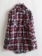 Dead Stock 70's Washington Dee Cee Print Flannel Check Western Shirt (14-32)