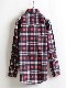 Dead Stock 70's Washington Dee Cee Print Flannel Check Western Shirt (14-32)
