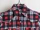 Dead Stock 70's Washington Dee Cee Print Flannel Check Western Shirt (14-32)