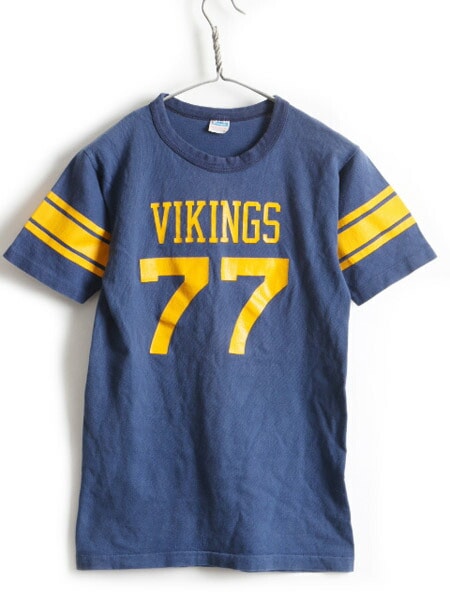 70s USA製 ビンテージ ☆ Champion チャンピオン 両面 ゾロ目