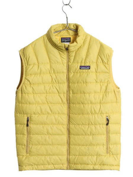 希少 2009製 patagonia ダウンセーターベスト パタゴニア ダウン セーター ベスト メンズ S 古着 09年製