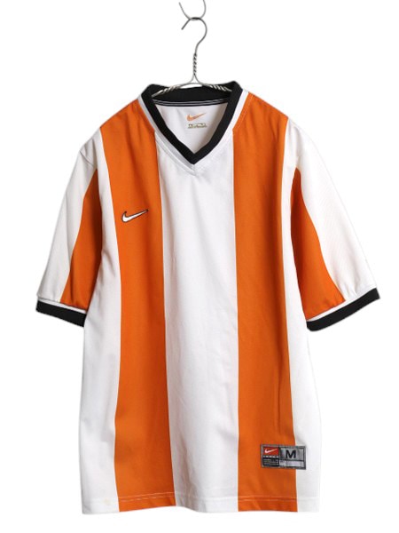 00s Nike サッカーウェア メンズXL オレンジ　ブラック オランダ NIKE - 【廃盤】オランダ 代表 00s サッカーシャツ メンズ XL