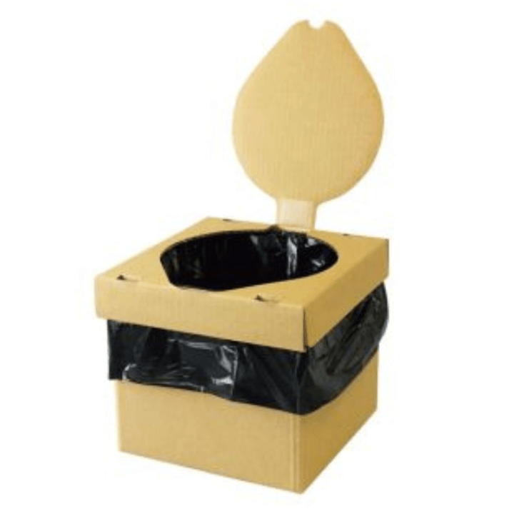 防災 携帯 備蓄 簡易トイレ BCP 大口注文 まとめ買い 法人・自治会向け 組み立て式非常用トイレ (ふんばれるくん 10回分)