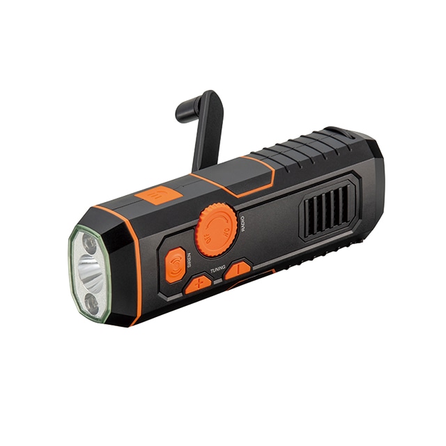 防災 携帯 備蓄 BCP対策 大口注文 法人向け ダイナモ式多機能ラジオライト (エマージェンシーラジオライト)