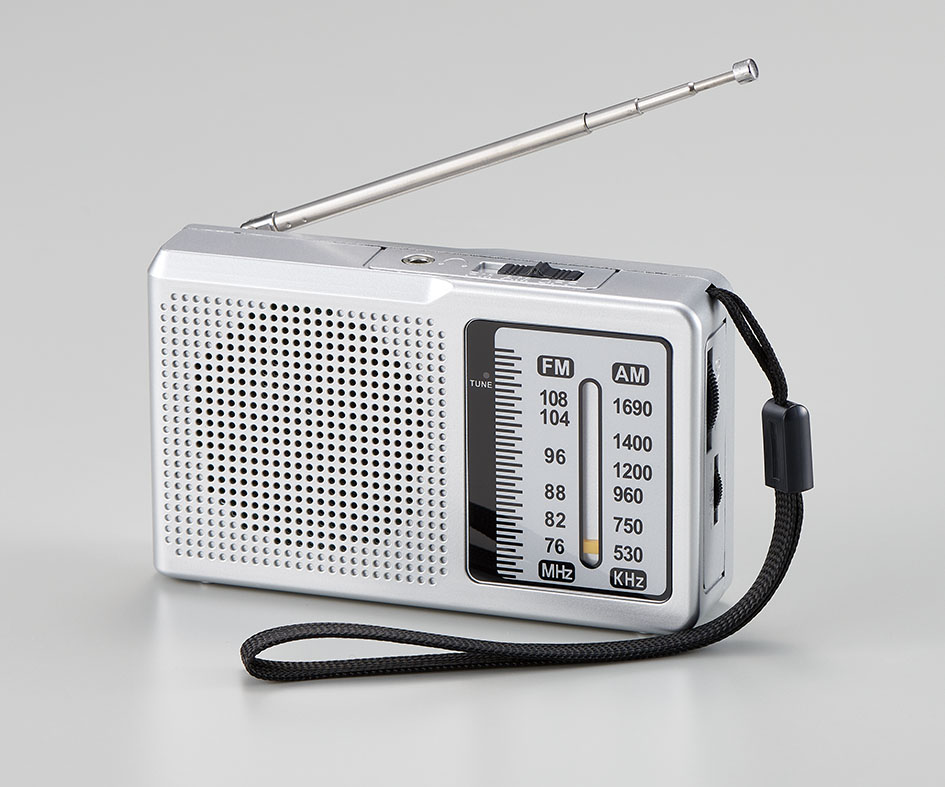 防災 携帯 備蓄 BCP対策 法人・自治会向け大口注文 まとめ買い シンプル操作のAM/FMポータブルラジオ