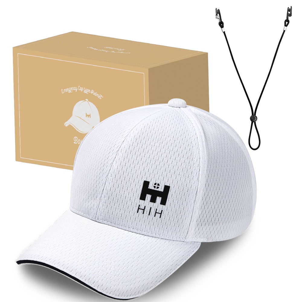 帽子型簡易ヘルメット【 HIH ボウメット 】【福島県企業が開発 デザイナーズヘルメット】 防災用CAP型 キャップメット 