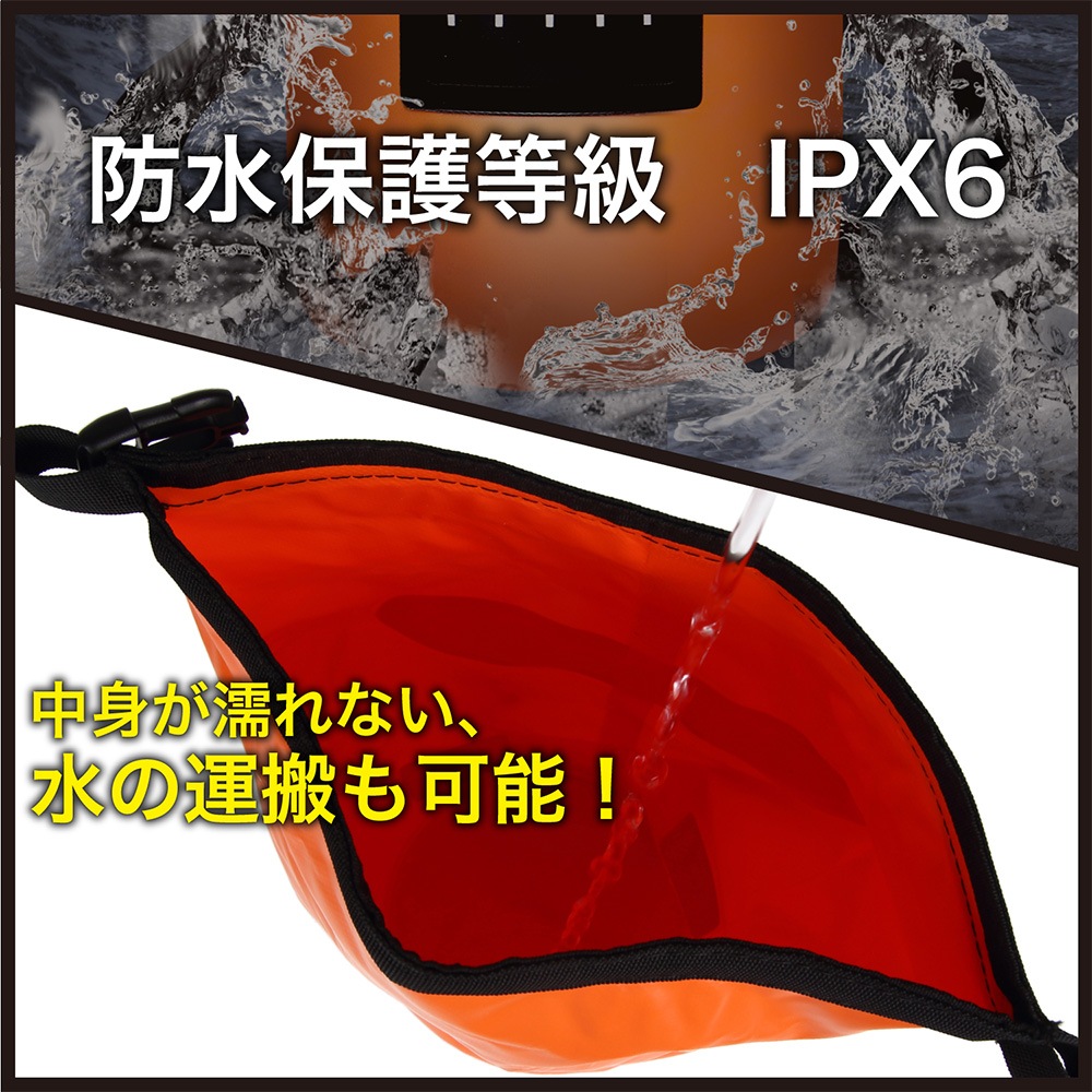 【頭部保護ボウメット付】防災セット 1人用 防災グッズ セット HIH完全防水ハザードバッグ Advance【福島県企業が開発 デザイナーズリュック】 「ボウメット」追加タイプ