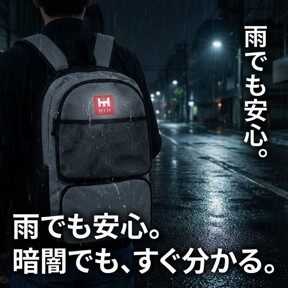 【防災用ソーラーパネル搭載】 【福島県企業が開発】防災セット 1人用 防災リュック 防災グッズセット HIH ハザードリュックsolar  非常用持ち出し袋 防災バッグ 防災リュック 1人 防災グッズ
