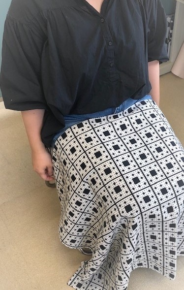 meltthelady カッティングメローワンピース ホワイト MELT THE LADY