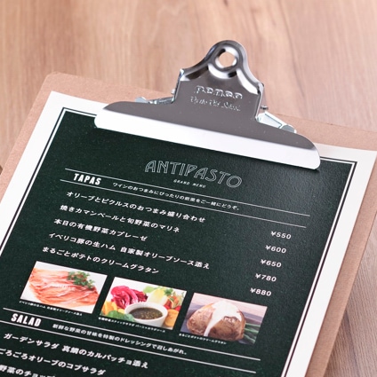 クリップボード - 飲食店おしゃれなメニューブック‐通販サイト【Hi！MENU】