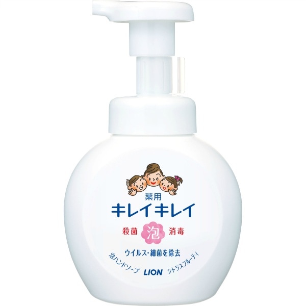 キレイキレイ 薬用 泡ハンドソープ ポンプ 250ml : ライオン