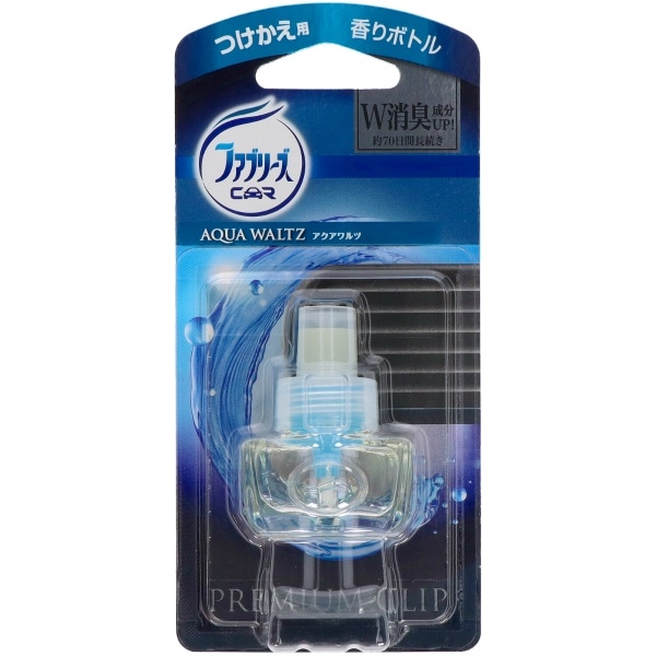 ファブリーズ プレミアムクリップ アクアワルツ つけかえ用 7ml : P&G