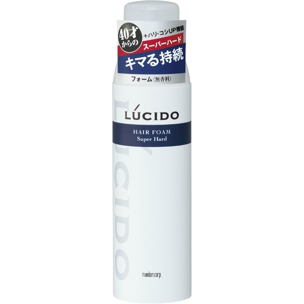 ルシード ヘアフォーム スーパーハード 185g : マンダム