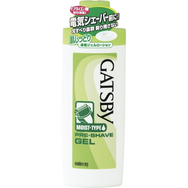 ギャツビー プレシェーブジェル 140ml : マンダム
