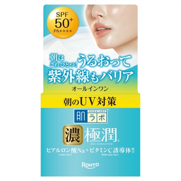 肌ラボ 極潤 UVホワイトゲル 90g : ロート製薬