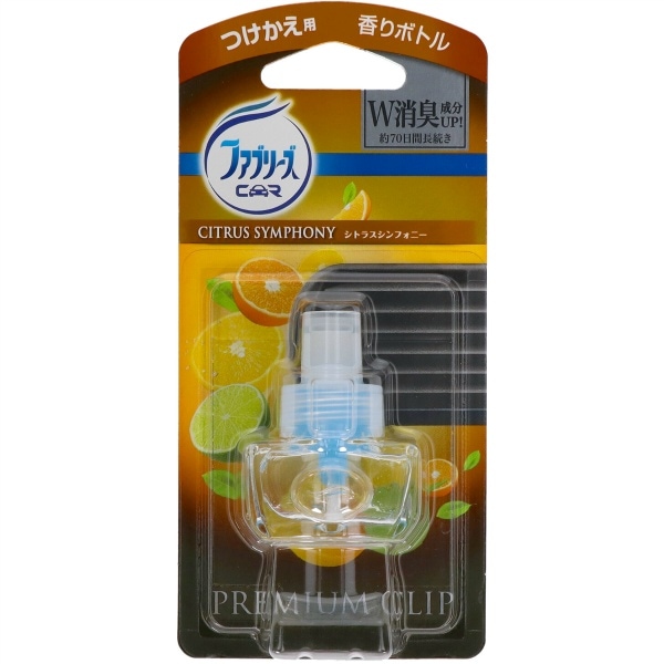 ファブリーズ プレミアムクリップ シトラスシンフォニー つけかえ用 7ml : P&G