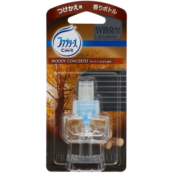 ファブリーズ プレミアムクリップ ウッディコンチェルト つけかえ用 7ml : P&G