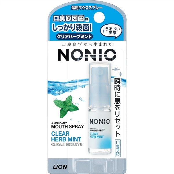 NONIO ノニオ マウススプレー クリアハーブミント 5ml : ライオン