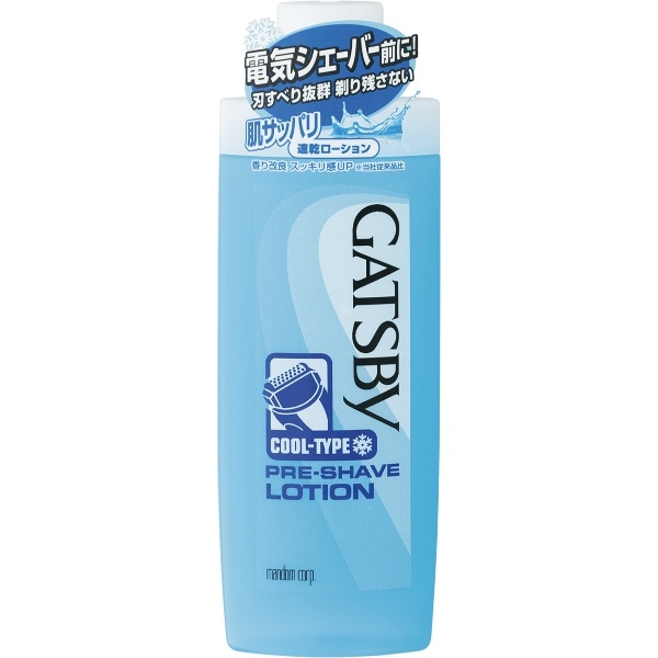ギャツビー プレシェーブローション 140ml : マンダム