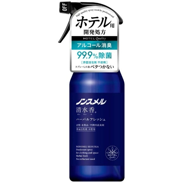 ノンスメル 清水香 ハーバルフレッシュの香り 本体 400ml : 白元アース