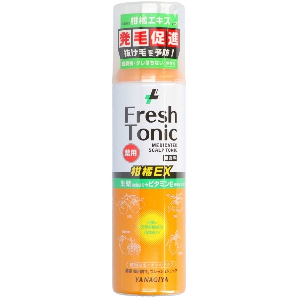 柳屋 薬用 育毛 フレッシュトニック 柑橘EX 190g : 柳屋本店