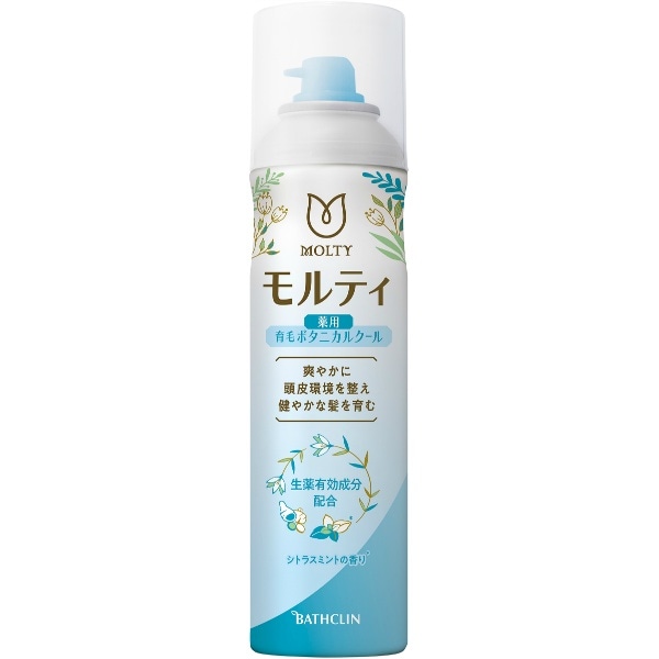 モルティ 薬用 育毛ボタニカル クール 180g : バスクリン