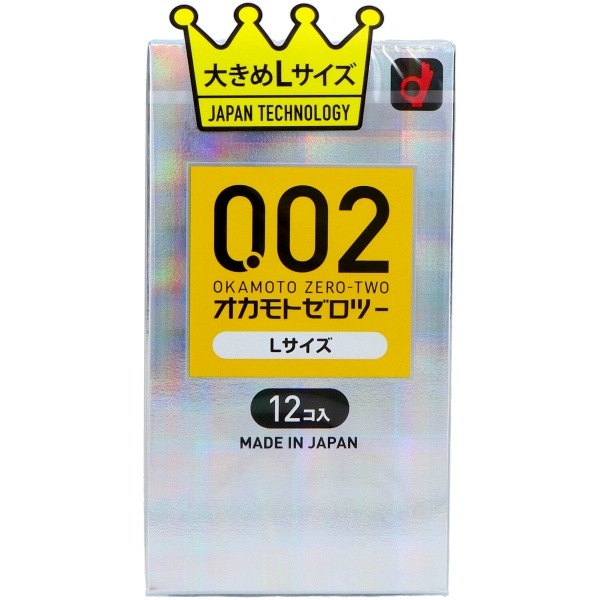 うすさ均一ゼロゼロツー Lサイズ 12個入 : オカモト