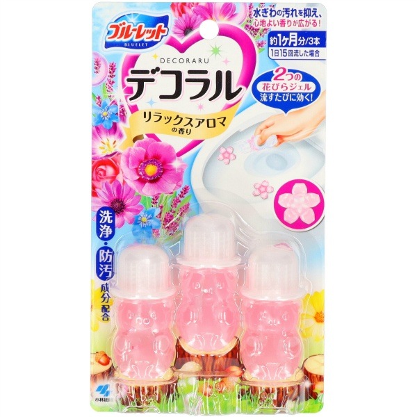 ブルーレット デコラル リラックスアロマの香り 7.5g×3本 : 小林製薬